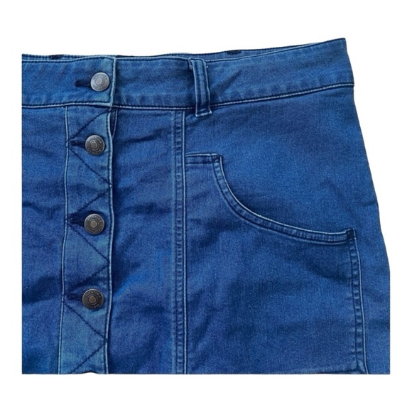 Adventura Women’s Organic Denim Skirt Size 12 - Picture 3 of 7